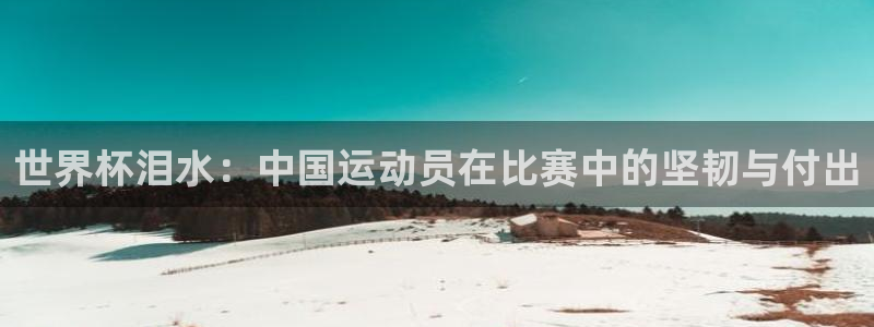 男足世界杯预选赛赛程：世界杯泪水：中国运动员在比赛中的坚韧与付出